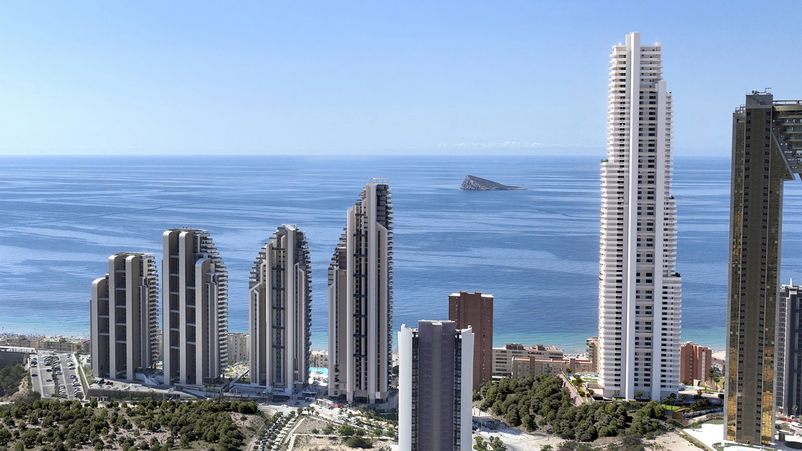  In der pulsierenden Stadt Benidorm gelegen, bietet diese Wohnanlage insgesamt 198 Apartments, die für ein einzigartiges Wohnerlebnis konzipiert sind.