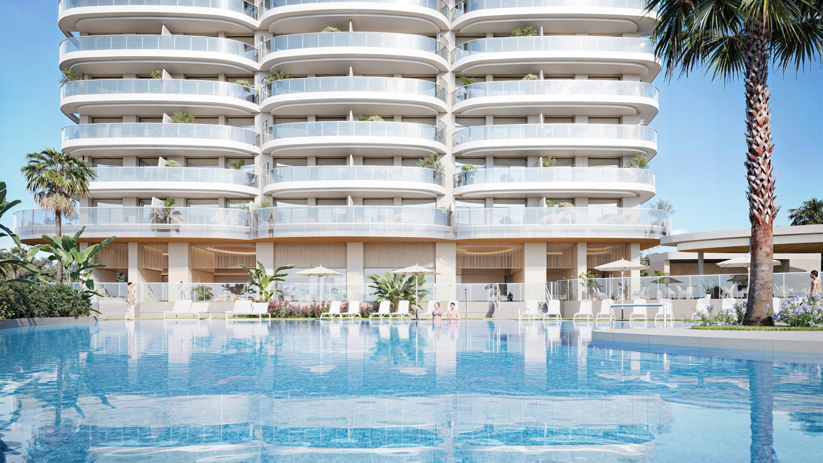 In der pulsierenden Stadt Benidorm gelegen, bietet diese Wohnanlage insgesamt 198 Apartments, die für ein einzigartiges Wohnerlebnis konzipiert sind.