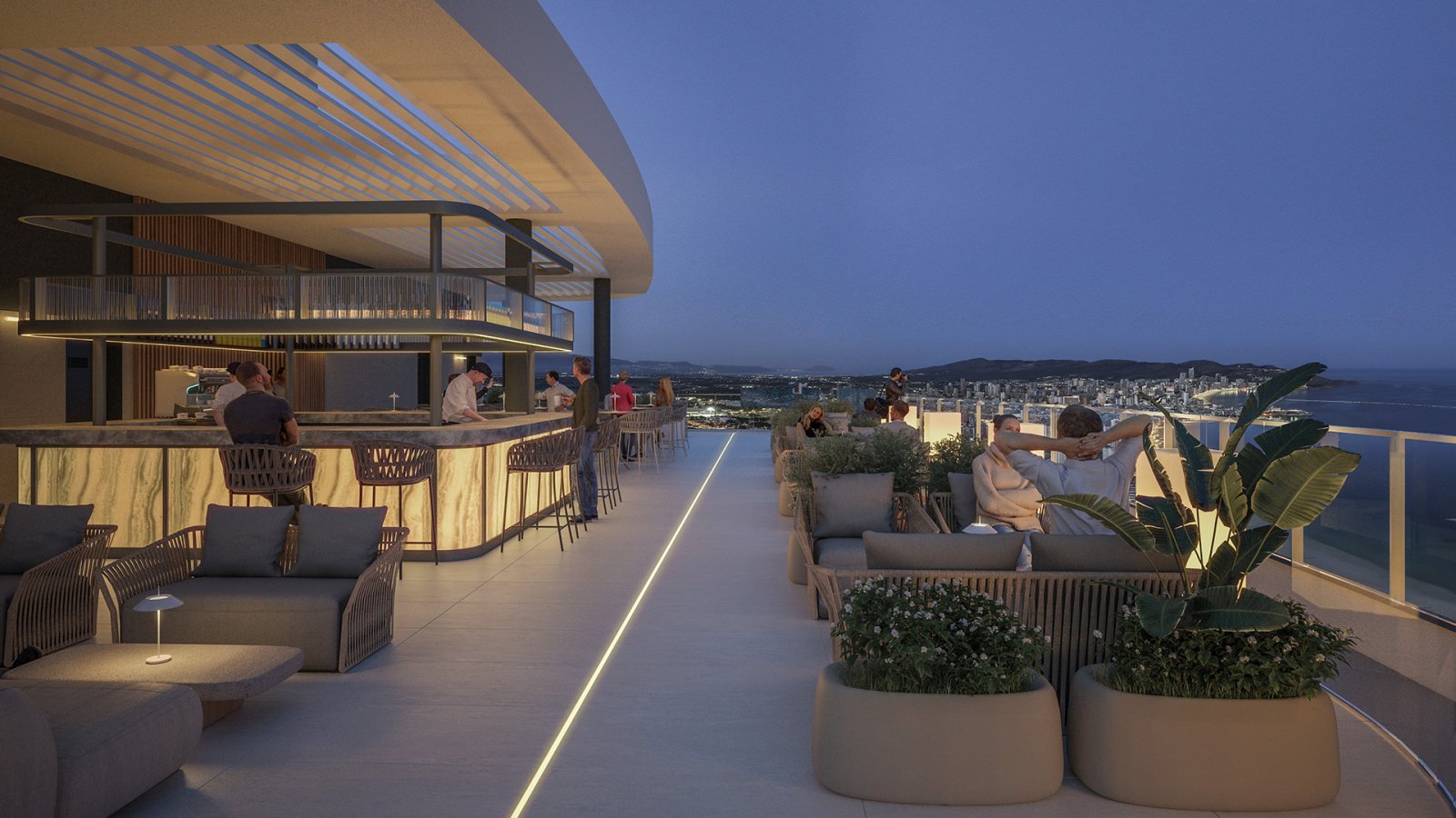  In der pulsierenden Stadt Benidorm gelegen, bietet diese Wohnanlage insgesamt 198 Apartments, die für ein einzigartiges Wohnerlebnis konzipiert sind.