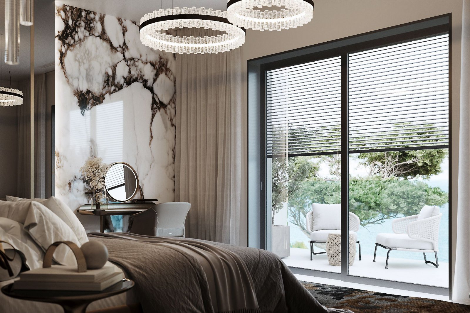 In der exklusiven Gegend von Finestrat gelegen, bietet diese Villa ein unvergleichliches Wohnerlebnis. Mit beeindruckendem Meerblick besticht diese I