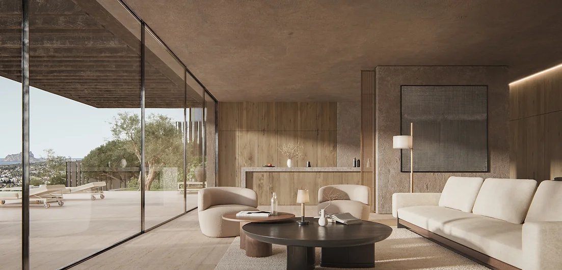 Diese exklusive Villa befindet sich in der charmanten Stadt Benissa und bietet ein unvergleichliches Wohnerlebnis. Mit Meerblick, der die Essenz des