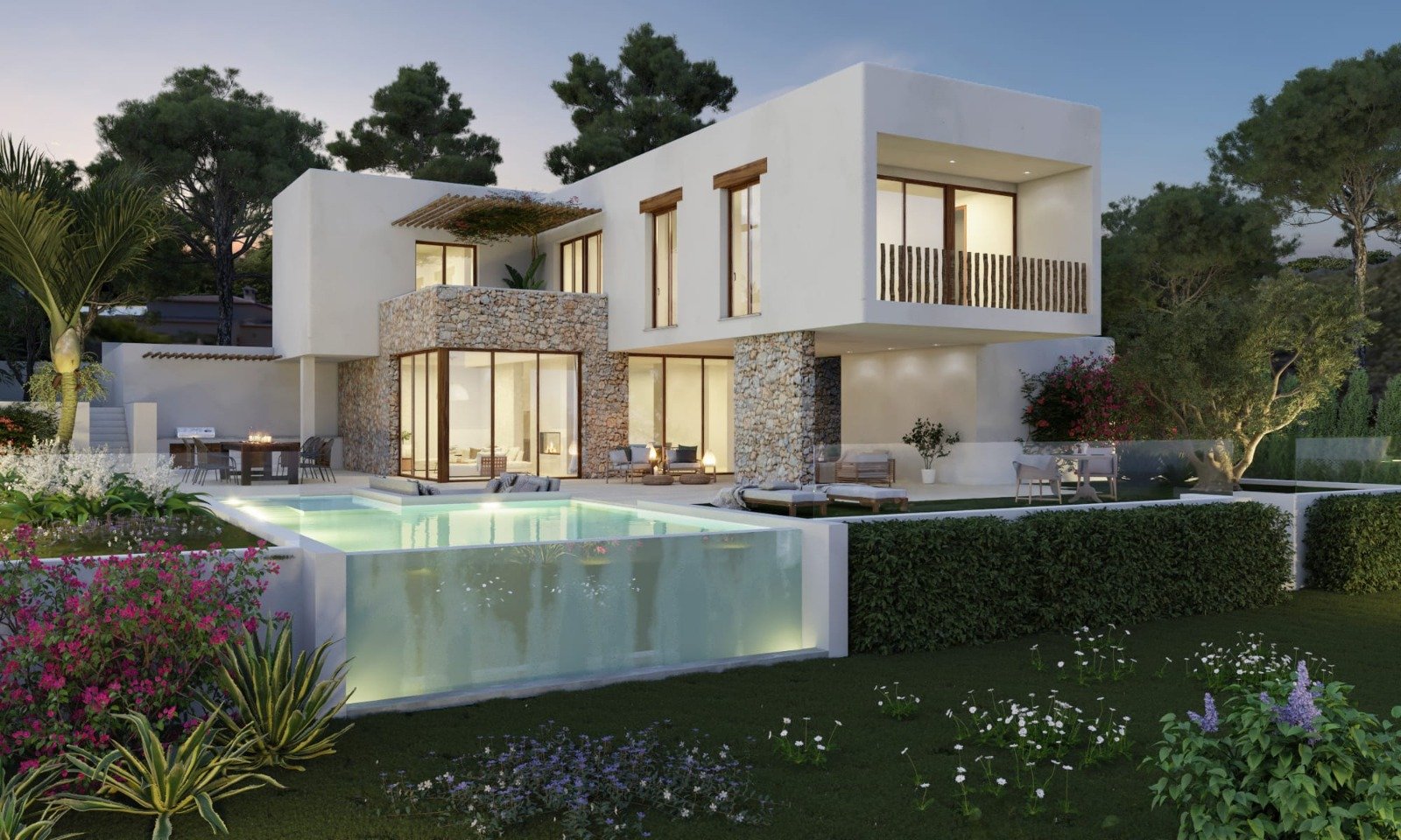 Jávea:  In der wunderschönen Stadt Jávea gelegen, bietet diese exklusive Villa eine privilegierte Umgebung, um das mediterrane Leben zu genießen. Mit einer E 