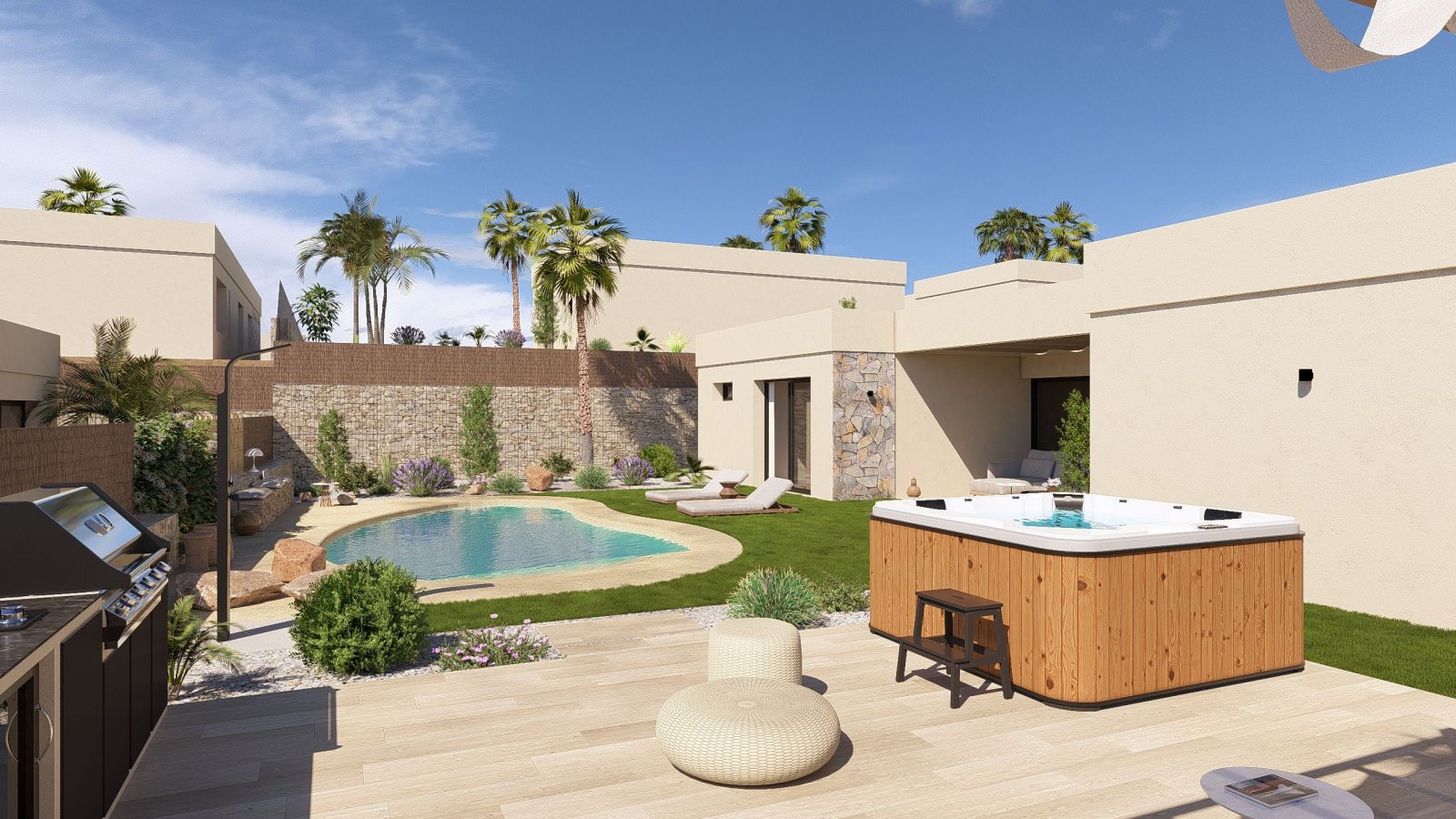 Ubicado en la encantadora región de Murcia, este exclusivo conjunto residencial ofrece una selección de 7 viviendas independientes. Cada propiedad ha