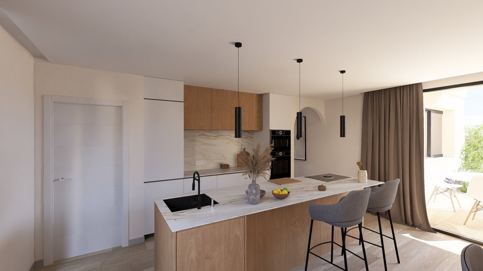 Ubicado en la encantadora región de Murcia, este exclusivo conjunto residencial ofrece una selección de 7 viviendas independientes. Cada propiedad ha