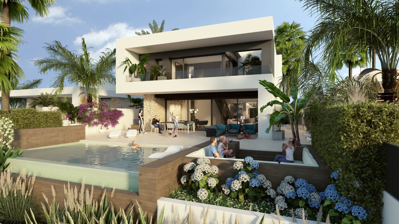 La Finca Golf:  Die exklusiven Villen im prestigeträchtigen La Finca Golf bieten ein einzigartiges Wohnerlebnis. Mit insgesamt 12 Immobilien ist jede Villa darauf au 
