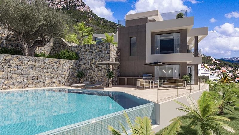  Diese exklusiven Villen befinden sich in der charmanten Stadt Calpe und bieten ein unvergleichliches Wohnerlebnis. Mit nur drei verfügbaren Immobilie