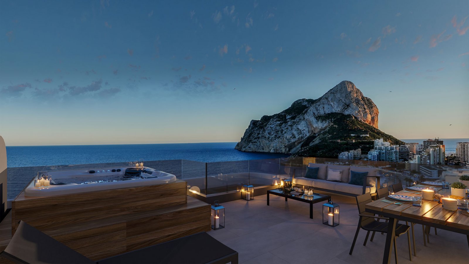 In der schönen Stadt Calpe gelegen, bietet diese exklusive Wohnanlage ein einzigartiges Wohnerlebnis in erster Strandlinie. Mit insgesamt 52 Einheite