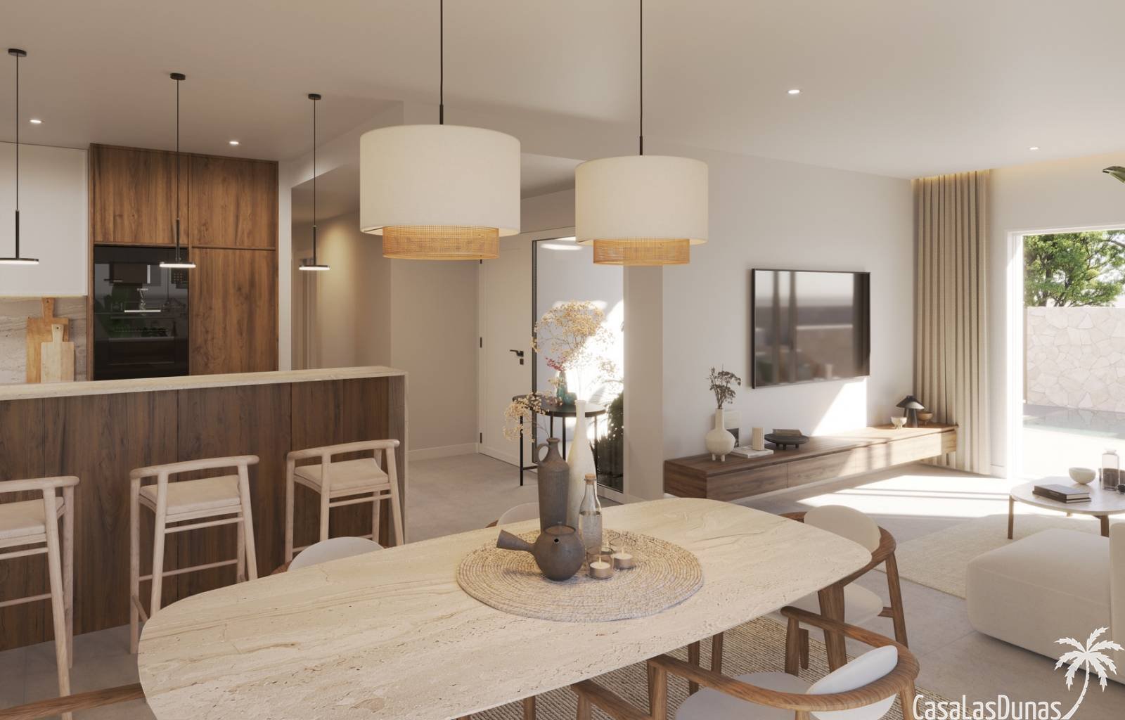  In Ciudad Quesada bieden wij deze moderne villa aan met 3 slaapkamers, 2 badkamers en een privézwembad. De woning beschikt over 117 m² bebouwde opper
