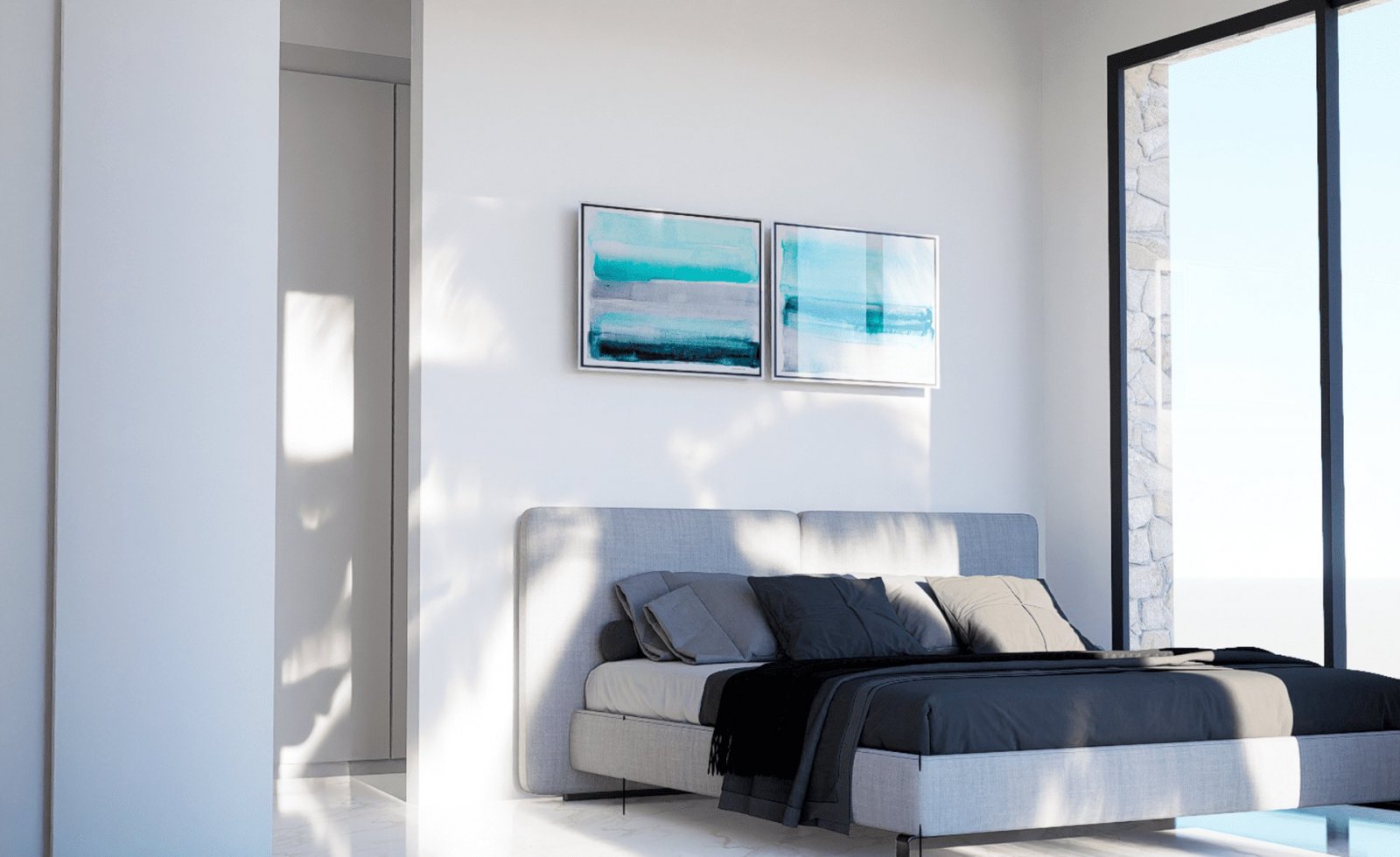 In der charmanten Stadt Finestrat gelegen, bietet diese exklusive Sammlung von 15 unabhängigen Häusern eine privilegierte Umgebung mit Meerblick. Die