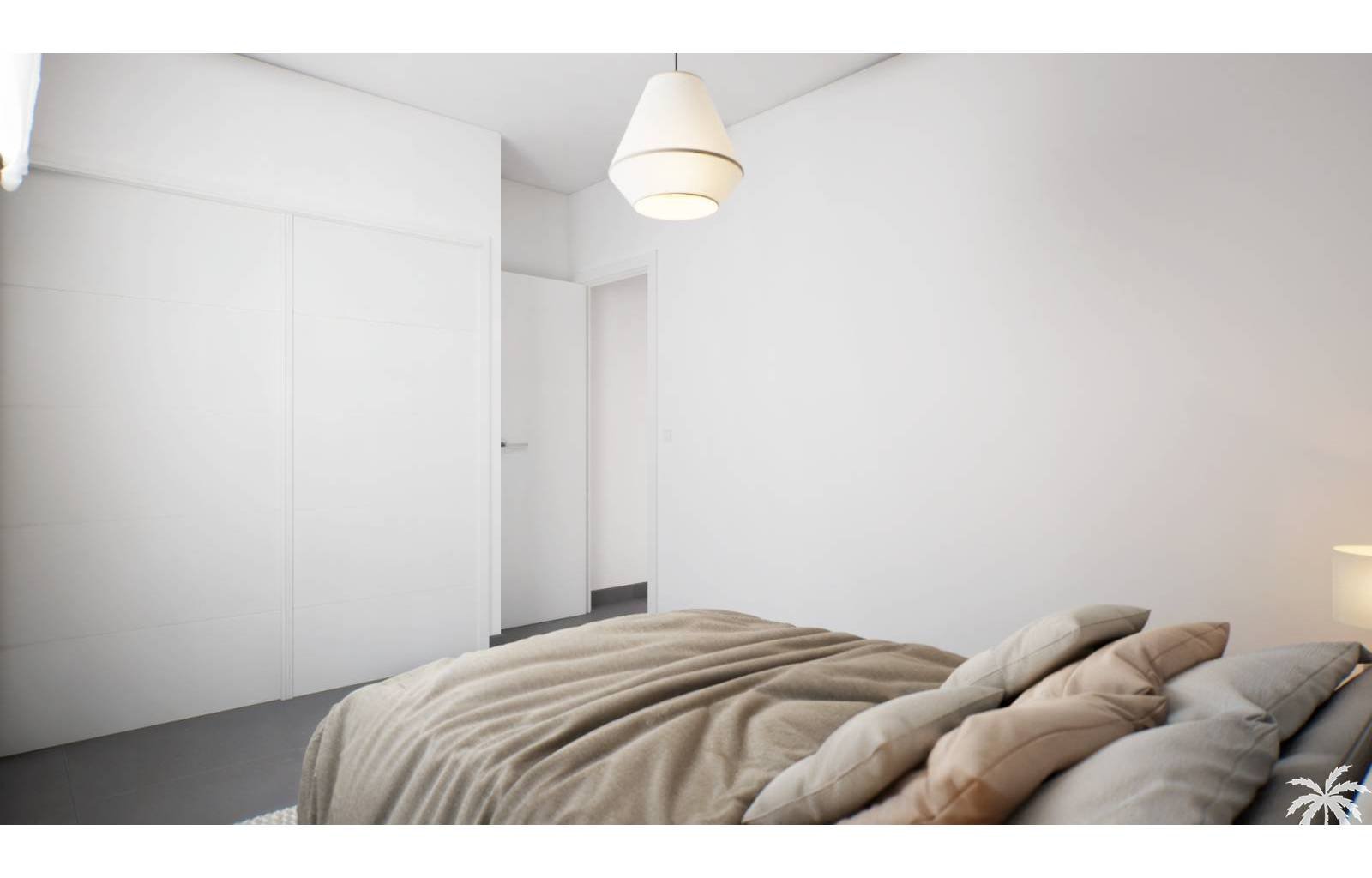 Dieses neue und moderne Wohnprojekt mit Reihenhäusern befindet sich in Gran Alacant , nur wenige Minuten von den schönsten Stränden der Costa Blanca