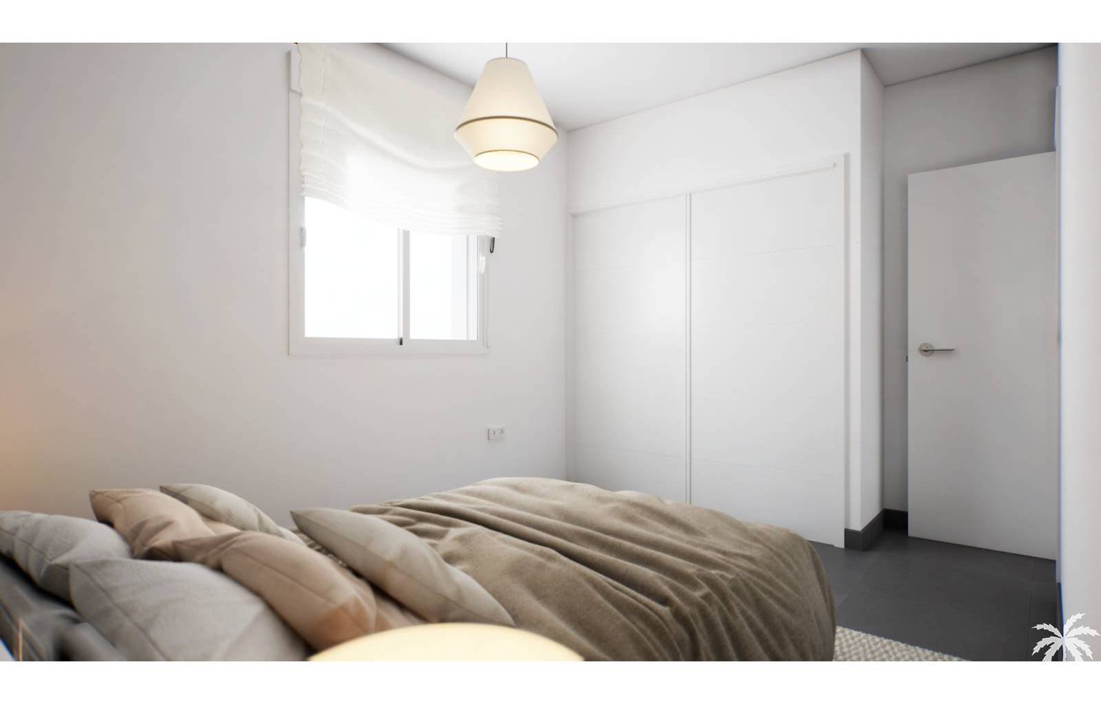 Dieses neue und moderne Wohnprojekt mit Reihenhäusern befindet sich in Gran Alacant , nur wenige Minuten von den schönsten Stränden der Costa Blanca