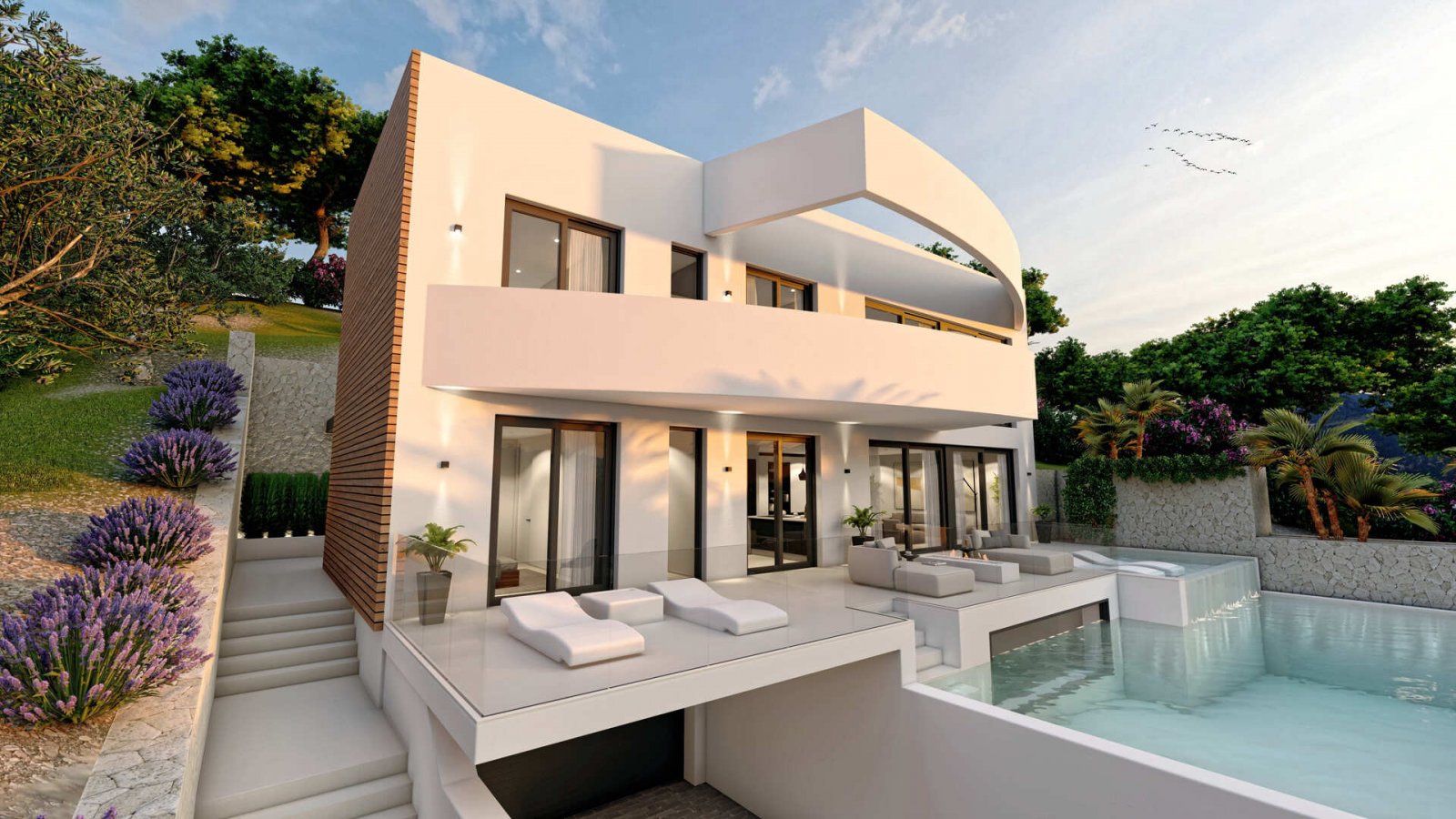 Diese Villa befindet sich in der exklusiven Gegend von Altea und bietet eine privilegierte Umgebung mit Meerblick, ideal für diejenigen, die ein Zuha