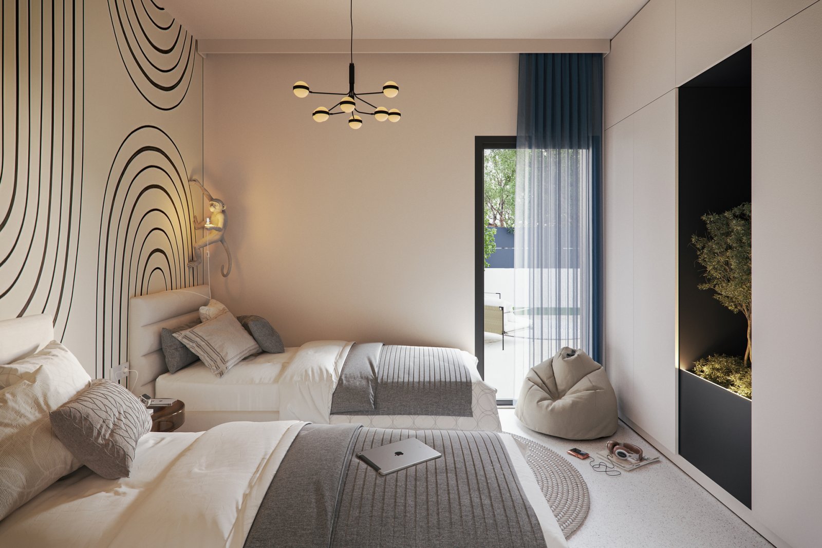 Verpassen Sie nicht die Gelegenheit, die letzte freistehende Villa in dieser exklusiven Wohnanlage mit nur acht modernen Häusern im begehrten San Mig