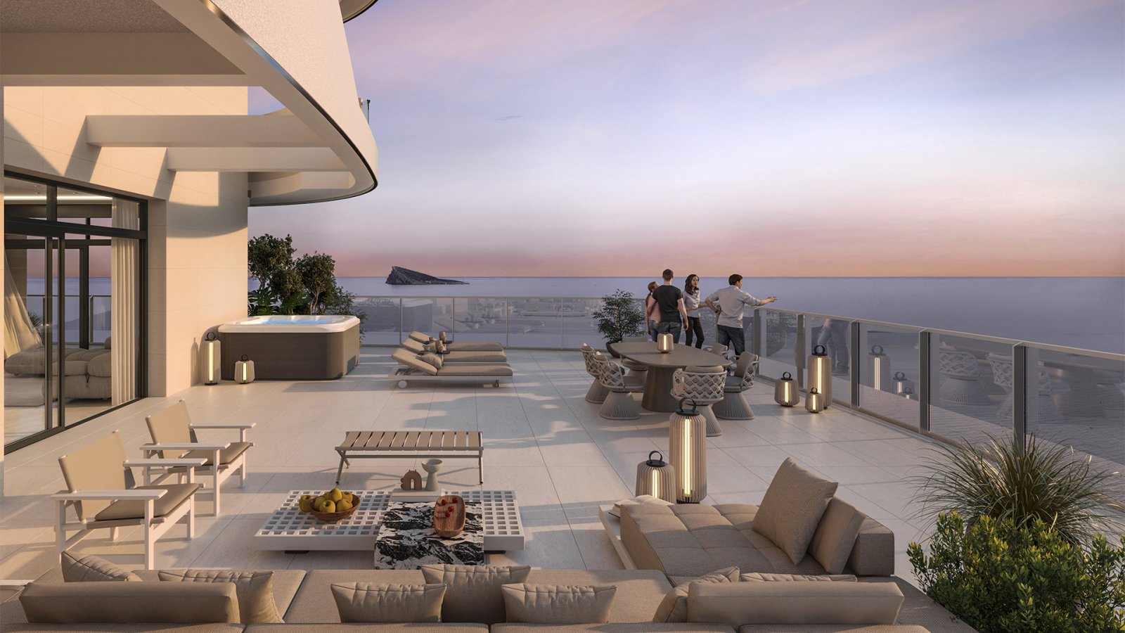  In der pulsierenden Stadt Benidorm gelegen, bietet diese Wohnanlage insgesamt 198 Apartments, die für ein einzigartiges Wohnerlebnis konzipiert sind.