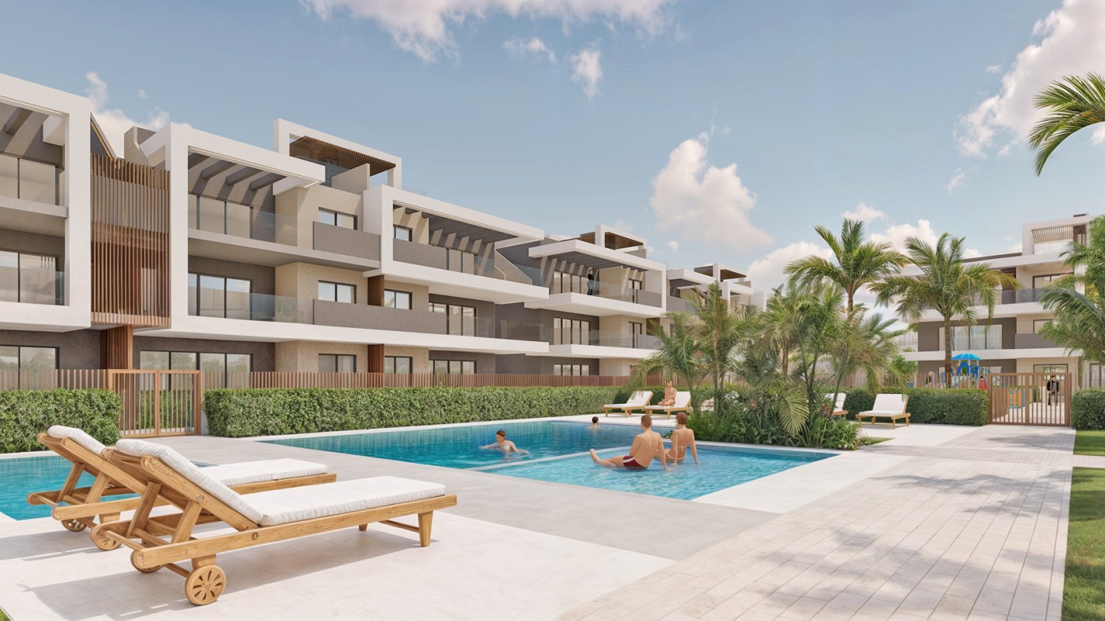 In der charmanten Stadt Pilar de la Horadada gelegen, bietet dieses exklusive Wohnresort ein einzigartiges Wohnerlebnis an der Mittelmeerküste. Mit i