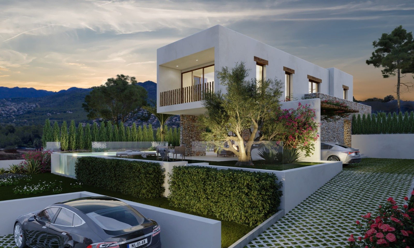 In der wunderschönen Stadt Jávea gelegen, bietet diese exklusive Villa eine privilegierte Umgebung, um das mediterrane Leben zu genießen. Mit einer E