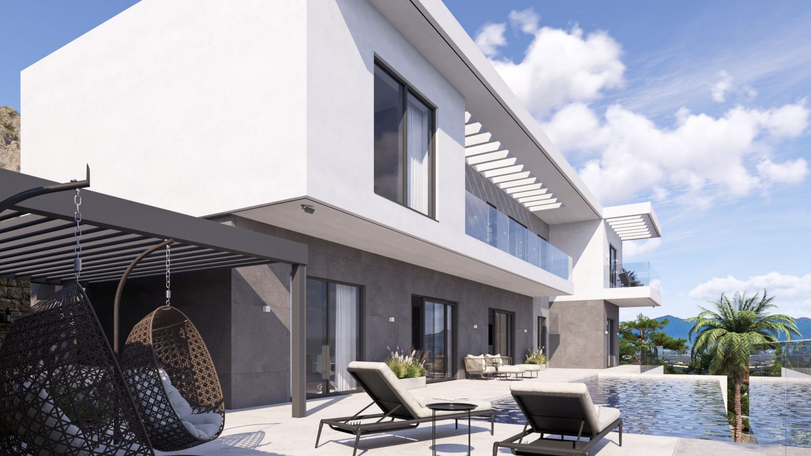 In der exklusiven Gegend von Finestrat gelegen, bietet diese Villa ein unvergleichliches Wohnerlebnis. Mit beeindruckendem Meerblick besticht diese I