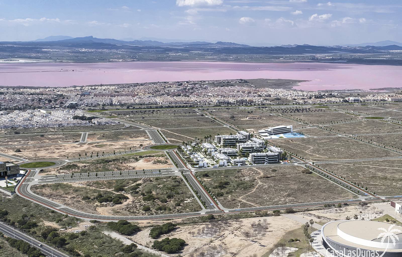  Neubau-Penthäuser mit 2 Schlafzimmern und 2 Bädern und Terrasse in Torrevieja. Dieses atemberaubende Penthouse verfügt über 2 Schlafzimmer und 2 Bade