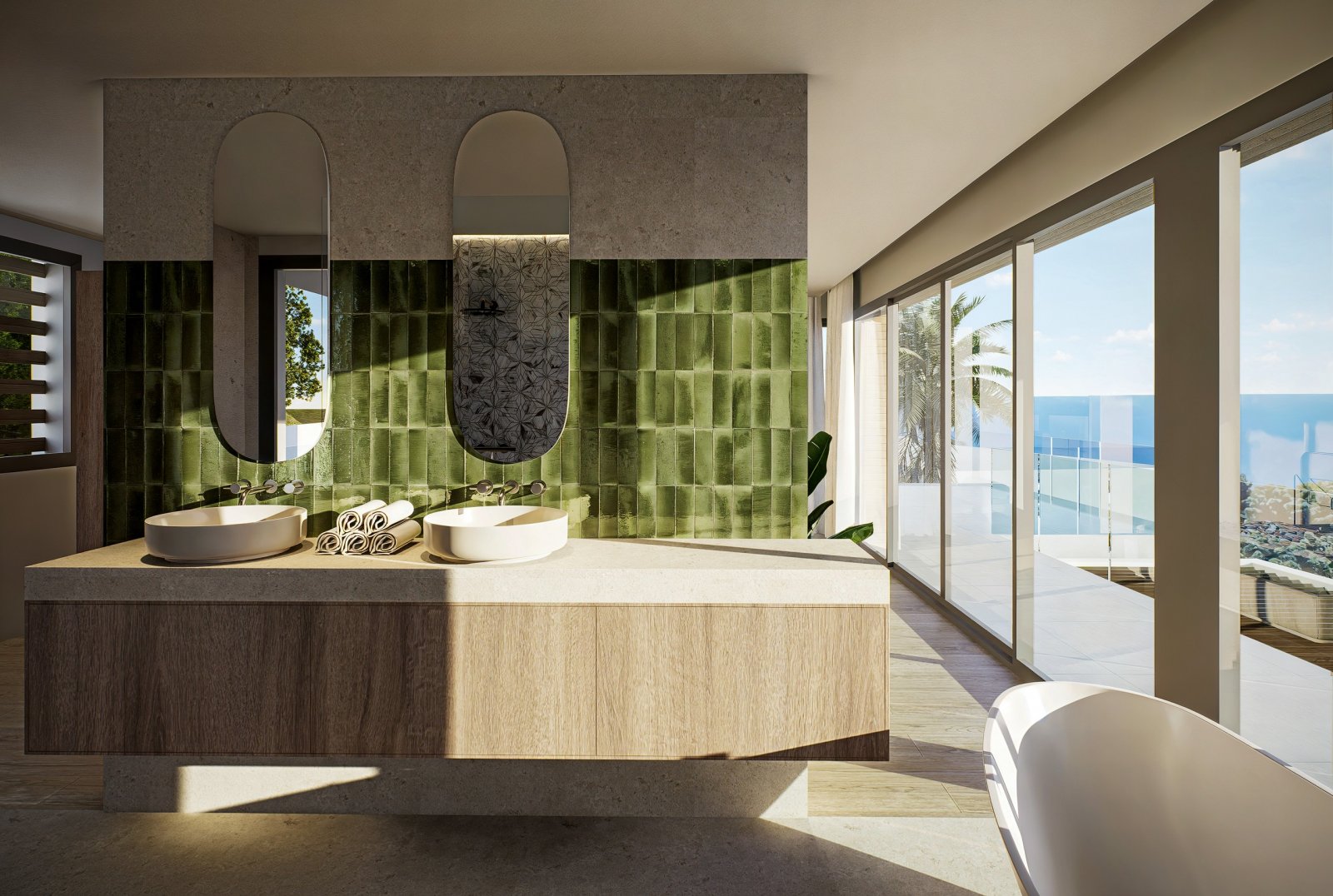 Diese Villa befindet sich in der exklusiven Gegend von Altea und bietet eine privilegierte Umgebung mit Meerblick. Die Immobilie liegt nur 3 km von d