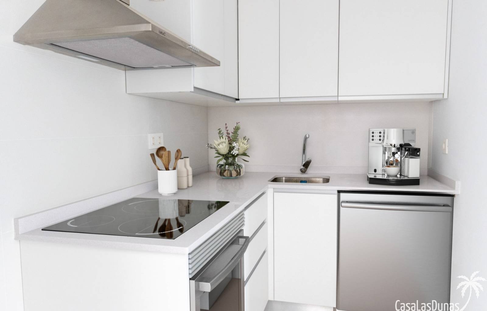  Dieses Projekt umfasst moderne Stadthäuser in Gran Alacant , die mit hochwertigen Materialien und einer intelligenten Raumaufteilung entworfen wurden