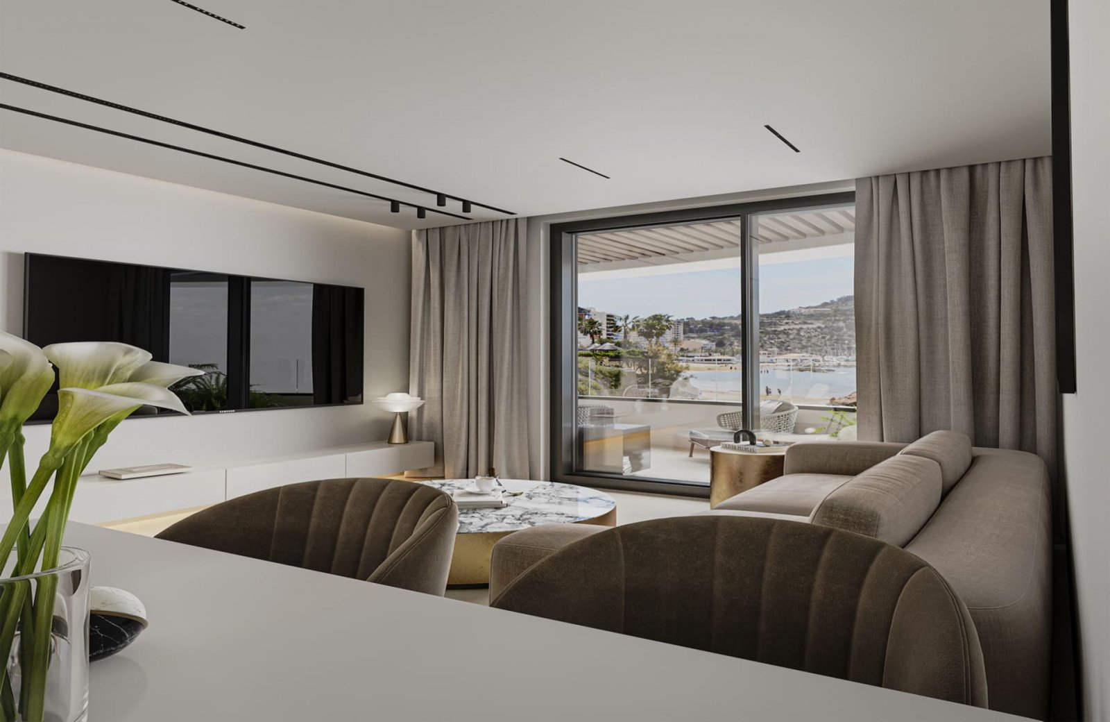 In der charmanten Stadt Calpe gelegen, bietet dieser exklusive Wohnkomplex 13 Apartments, die für das Leben am Meer konzipiert sind. Mit garantiertem
