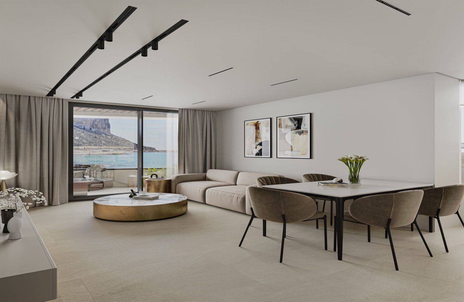 In der charmanten Stadt Calpe gelegen, bietet dieser exklusive Wohnkomplex 13 Apartments, die für das Leben am Meer konzipiert sind. Mit garantiertem