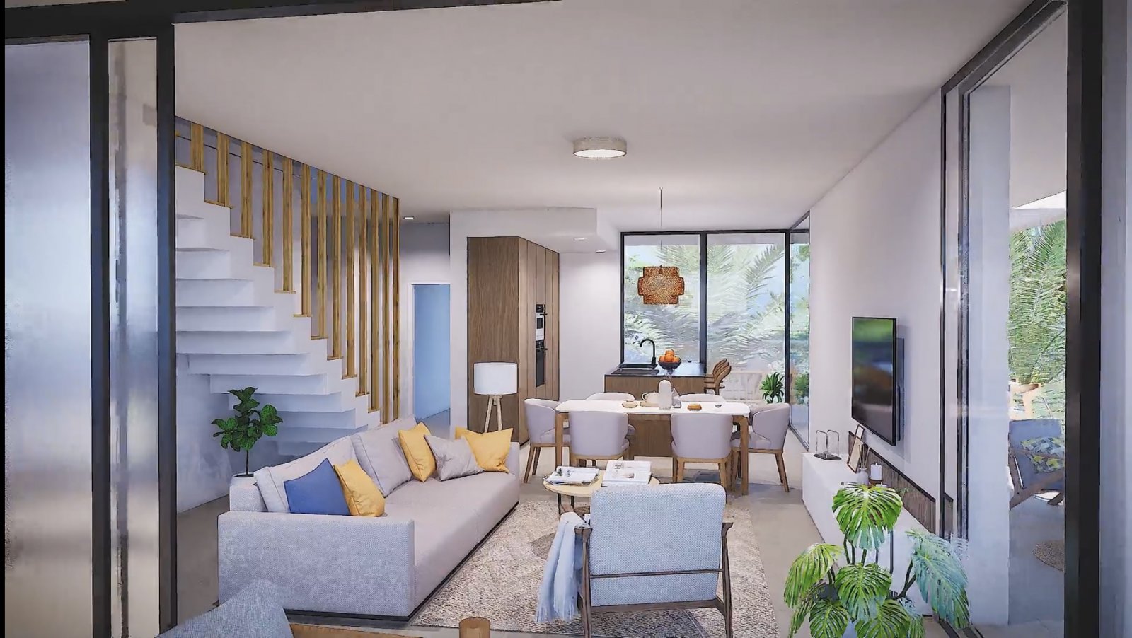In der charmanten Gegend der Kleinen Inseln gelegen, bietet dieses Wohnresort eine Auswahl von 27 Immobilien, die für das Küstenumfeld konzipiert sin