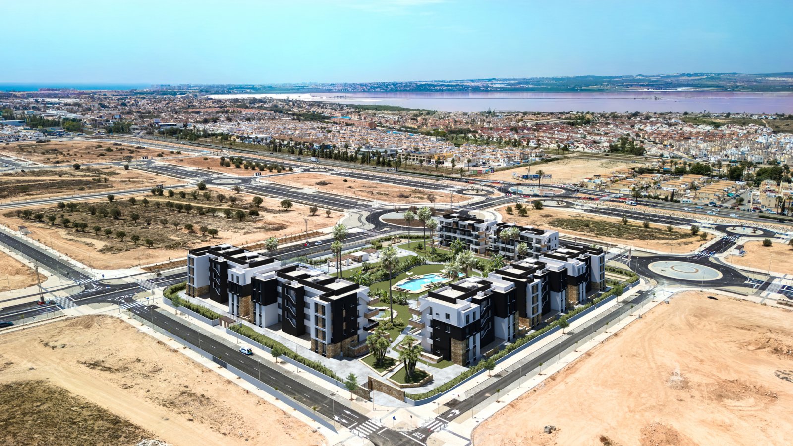 In der schönen Stadt Torrevieja gelegen, bietet diese Wohnanlage eine Auswahl von 80 Immobilien, darunter Apartments, Erdgeschosswohnungen und Penthä