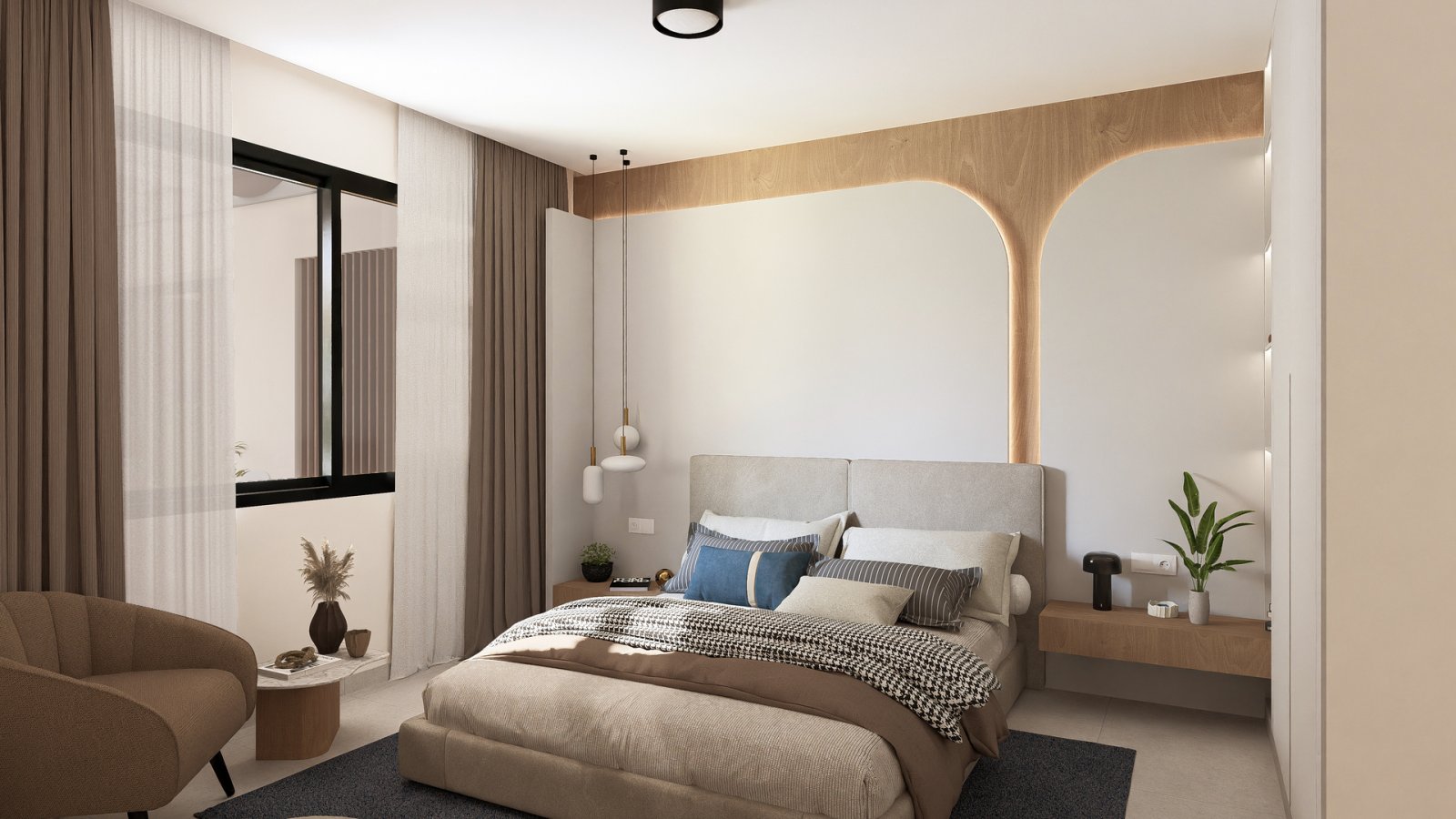 Ubicado en la encantadora región de Murcia, este exclusivo conjunto residencial ofrece una selección de 7 viviendas independientes. Cada propiedad ha