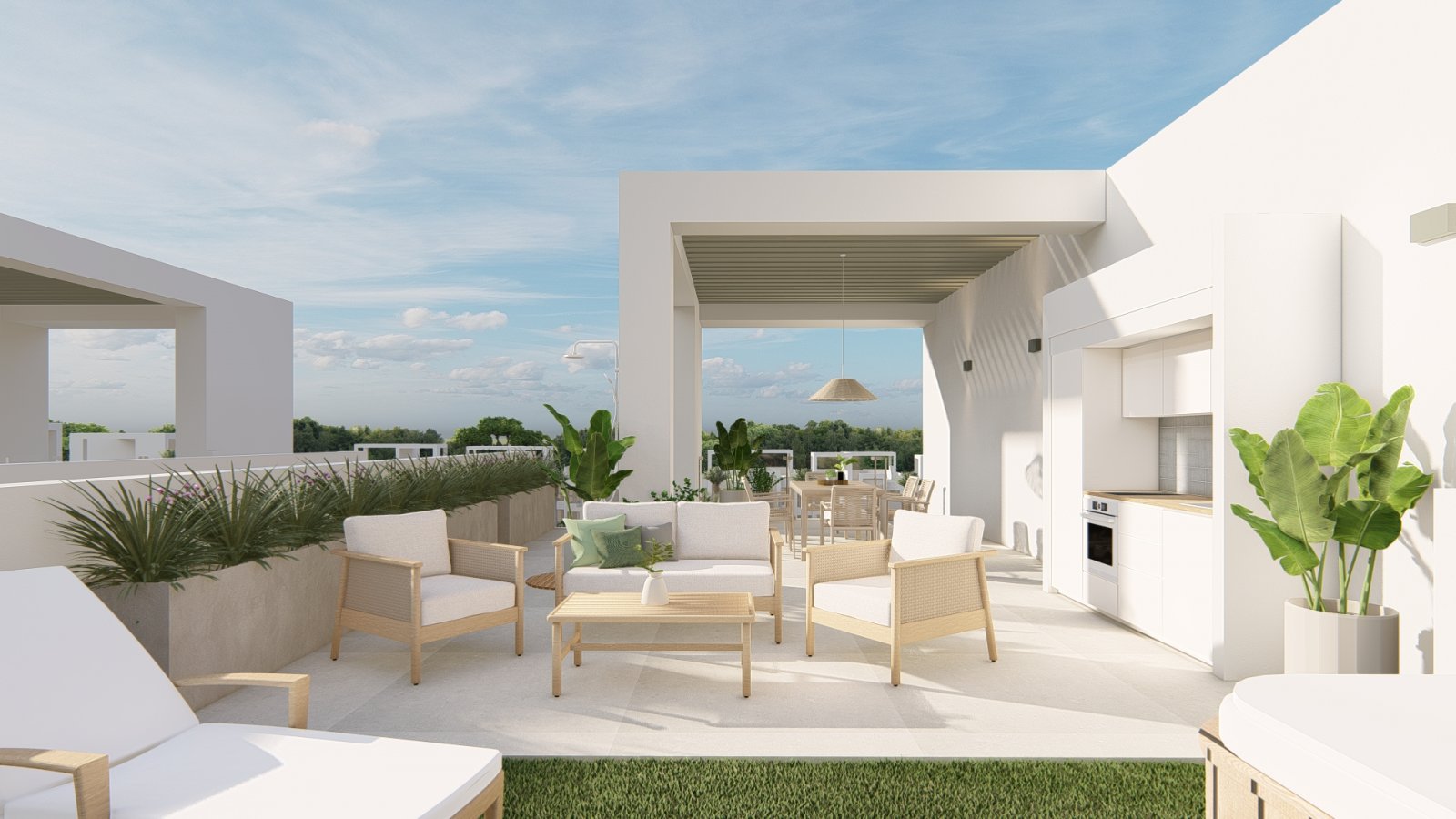 In der charmanten Stadt Los Alcázares gelegen, bietet diese exklusive Wohnanlage eine Auswahl von 32 Wohneinheiten, darunter Apartments, Erdgeschosse
