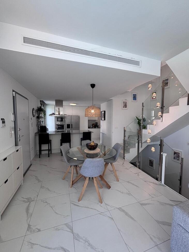 Beautiful 5-Bedroom Contemporary Villa with Heated Pool 
This stunning southwest-facing corner plot villa offers modern luxury, g