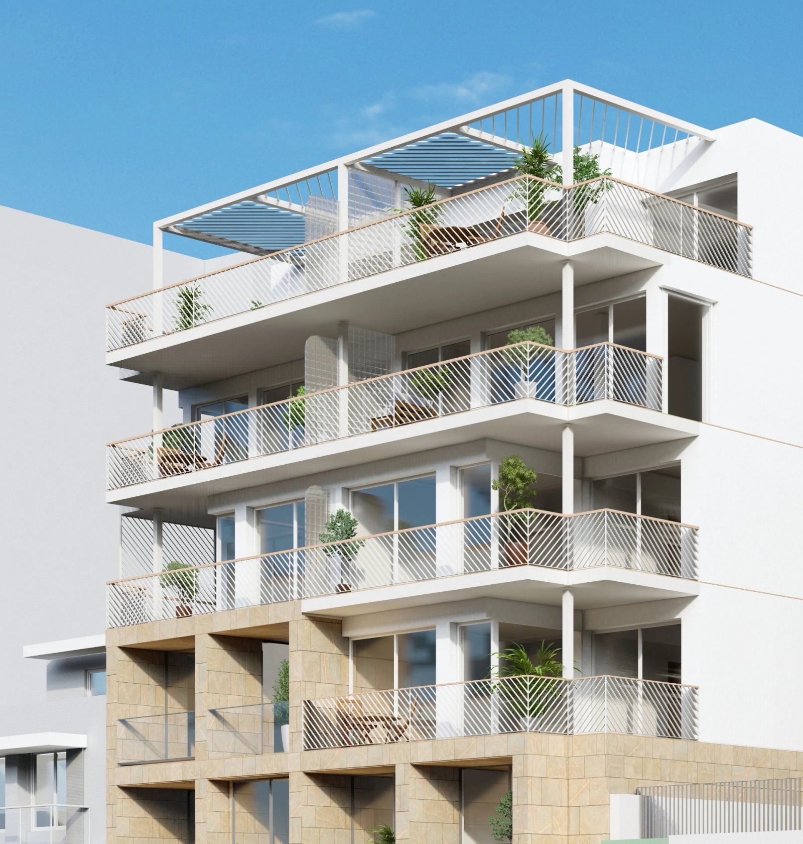  In der charmanten Stadt La Vila Joiosa gelegen, bietet dieser exklusive Wohnkomplex eine Auswahl von 11 sorgfältig gestalteten Immobilien, um die Bed