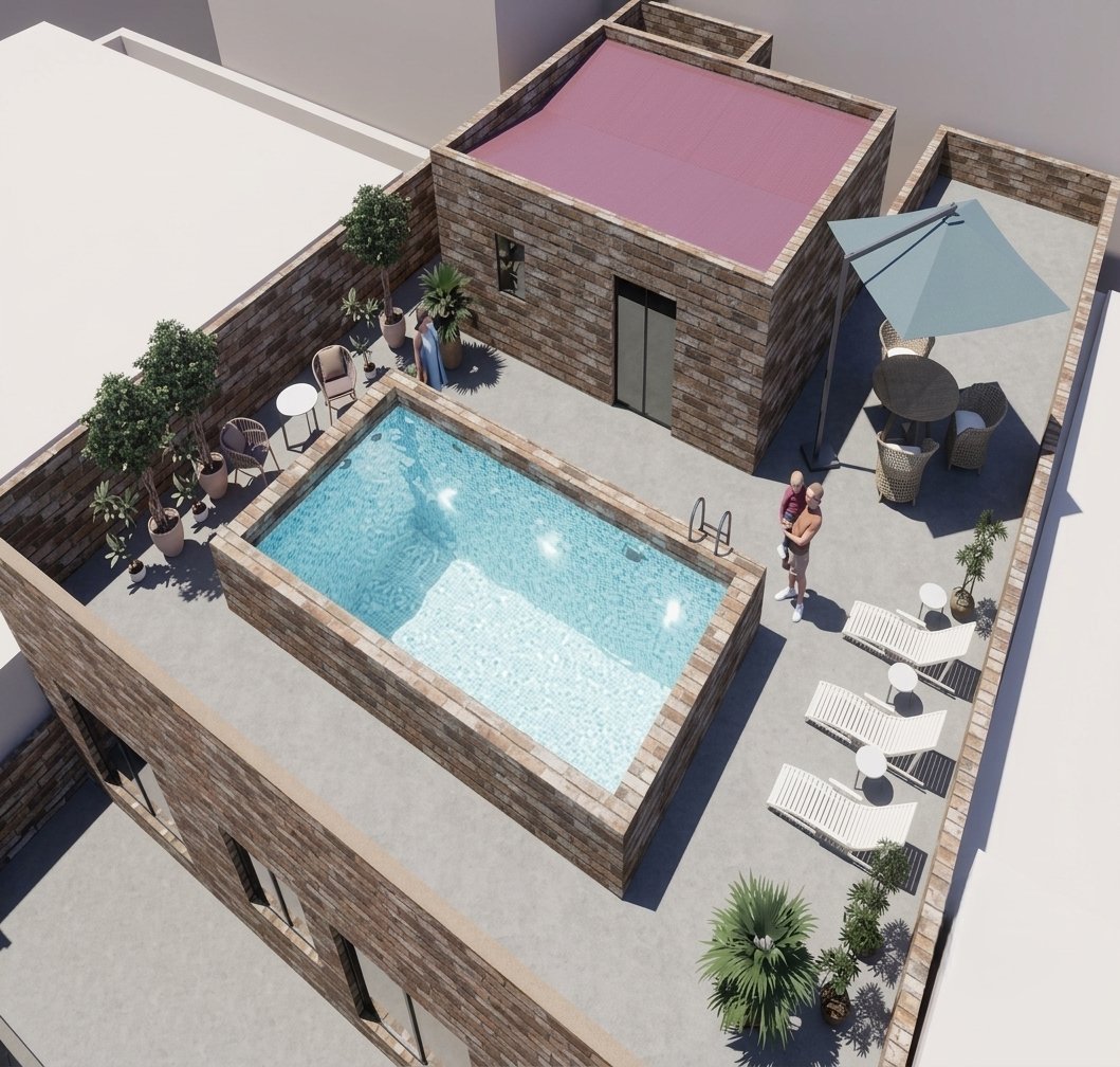 In der charmanten Stadt Torrevieja gelegen, bietet diese exklusive Wohnanlage eine Auswahl von 12 Wohnungen, darunter Apartments, Erdgeschosse und Pe