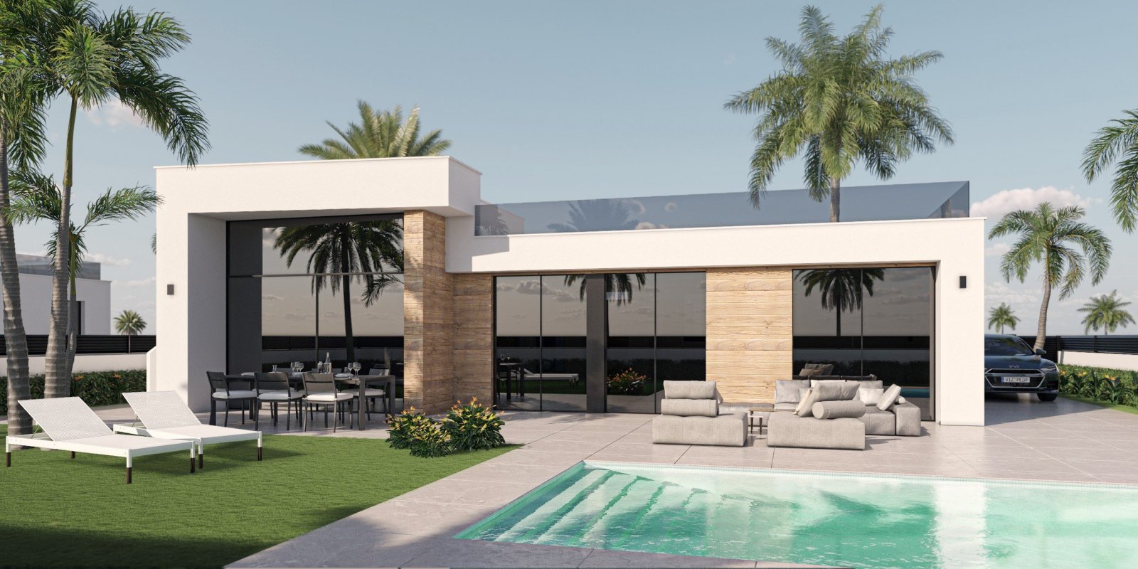  Im prestigeträchtigen Condado de Alhama gelegen, bieten diese Immobilien eine perfekte Kombination aus Luxus und Komfort. Mit insgesamt 47 Einheiten 