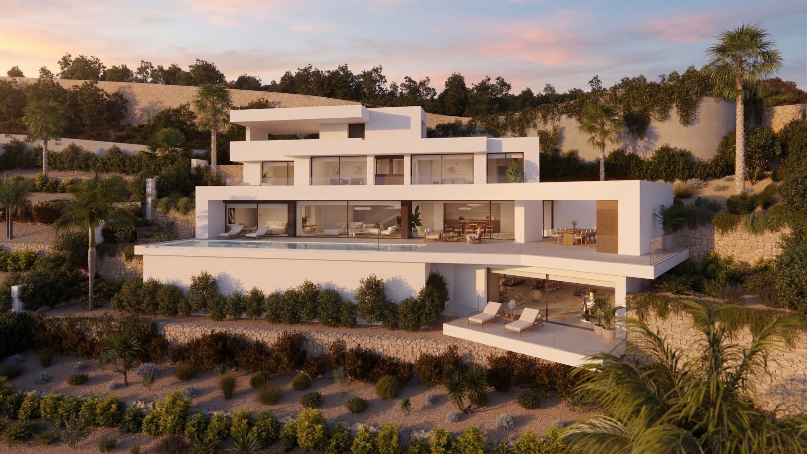 In der charmanten Stadt Benissa gelegen, bietet diese Villa ein außergewöhnliches Wohnerlebnis mit Meerblick. Die Immobilie befindet sich nur 3 km vo
