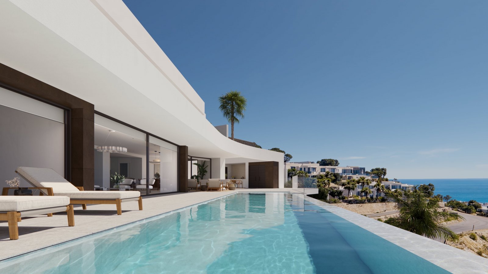 In der charmanten Stadt Benissa gelegen, bietet diese Villa ein außergewöhnliches Wohnerlebnis mit Meerblick. Die Immobilie befindet sich nur 3 km vo