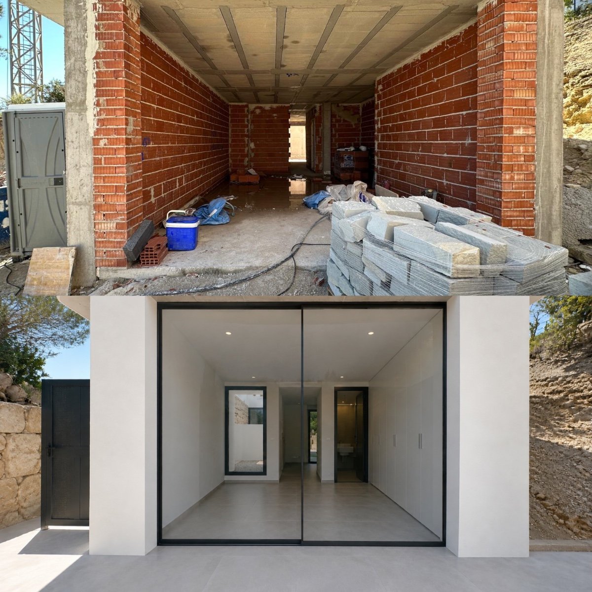 Diese nahezu fertiggestellte, moderne Villa befindet sich in der prestigeträchtigen Wohnanlage Lavanda 3 innerhalb des Las Colinas Golf & Country
