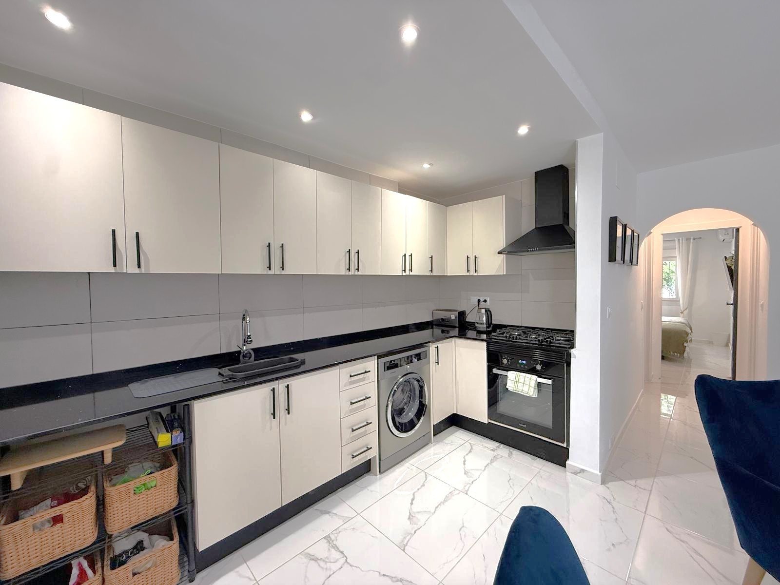 South facing fully refurbished townhouse with self-contained under build overlooking the picturesque communal streams and ponds and landscaped garde