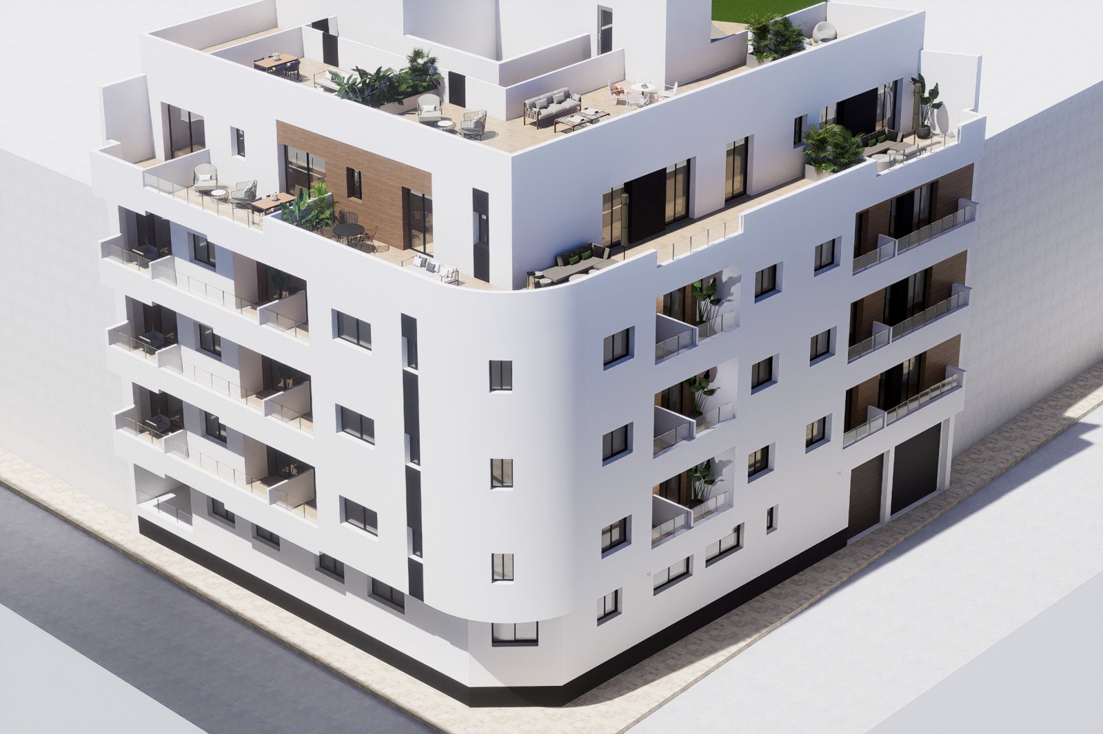 In der charmanten Stadt Torrevieja gelegen, bietet diese Wohnanlage eine Auswahl von 21 Wohnungen, darunter Apartments, Erdgeschosse und Penthäuser.