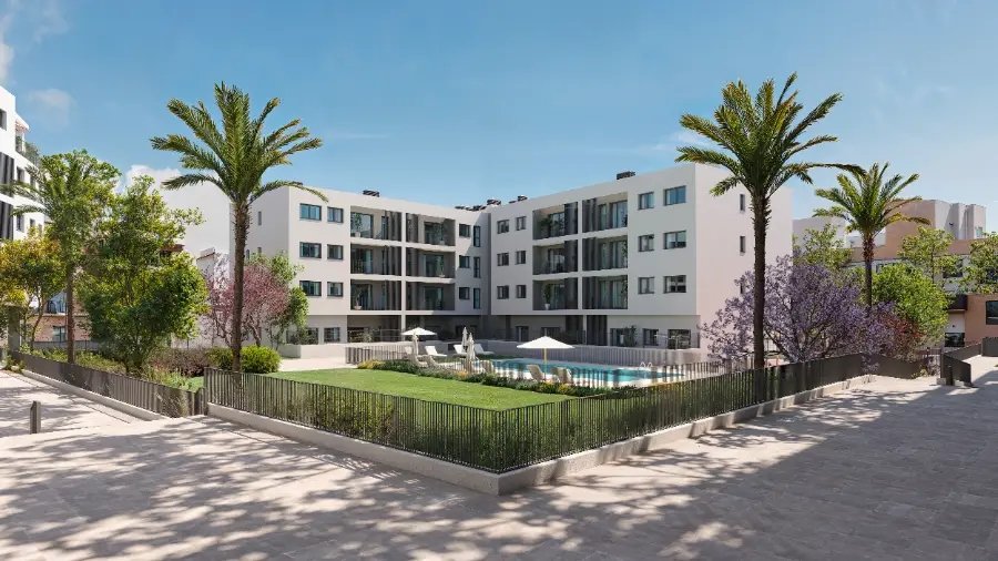 In der pulsierenden Stadt Alicante gelegen, bietet dieses exklusive Wohnensemble eine Auswahl von 10 Immobilien, darunter Apartments und Erdgeschosse