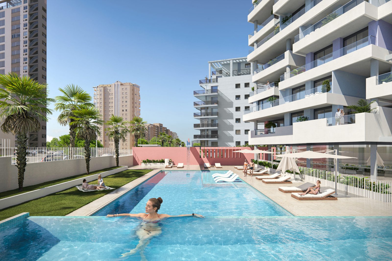 In der schönen Stadt Calpe gelegen, bietet diese Wohnanlage ein einzigartiges Wohnerlebnis dank ihrer Nähe zum Meer, nur 100 Meter entfernt. Sie best