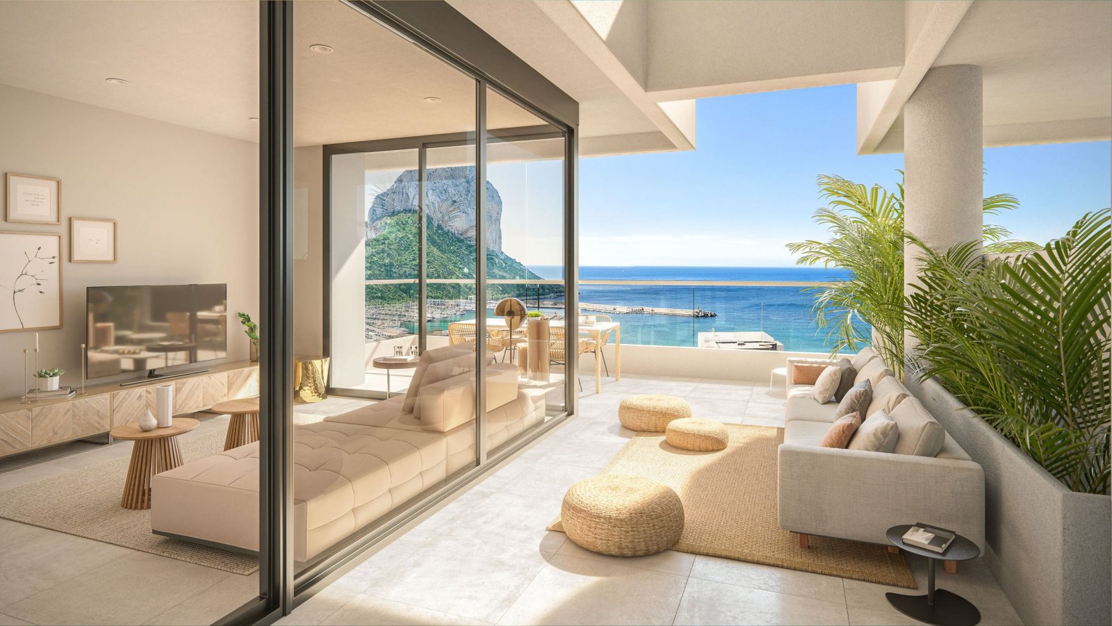 In der schönen Stadt Calpe gelegen, bietet diese Wohnanlage ein einzigartiges Wohnerlebnis dank ihrer Nähe zum Meer, nur 100 Meter entfernt. Sie best