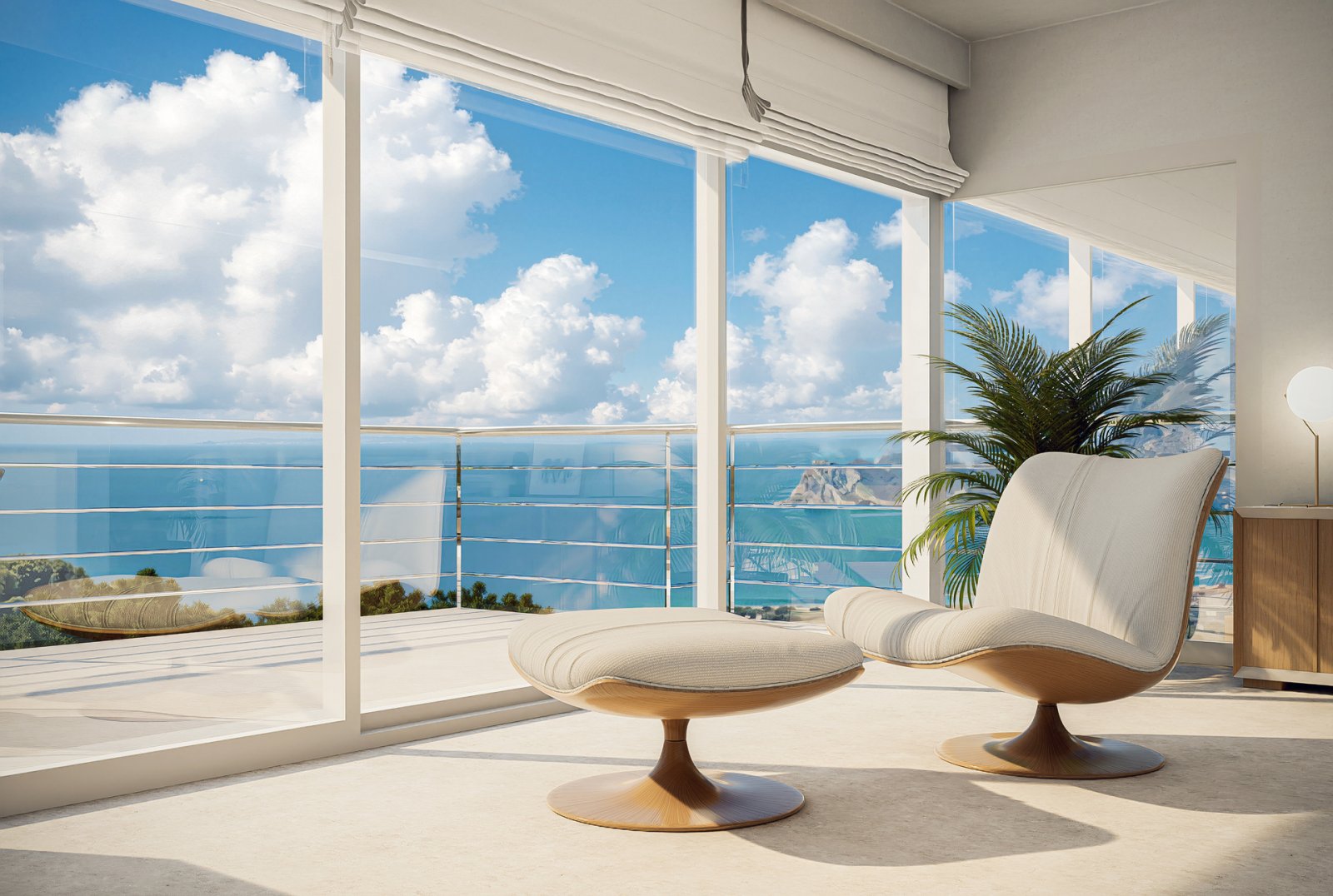 In der exklusiven Gegend von Altea gelegen, bietet diese Villa eine privilegierte Umgebung mit Meerblick, ideal für diejenigen, die ein Zuhause an ei