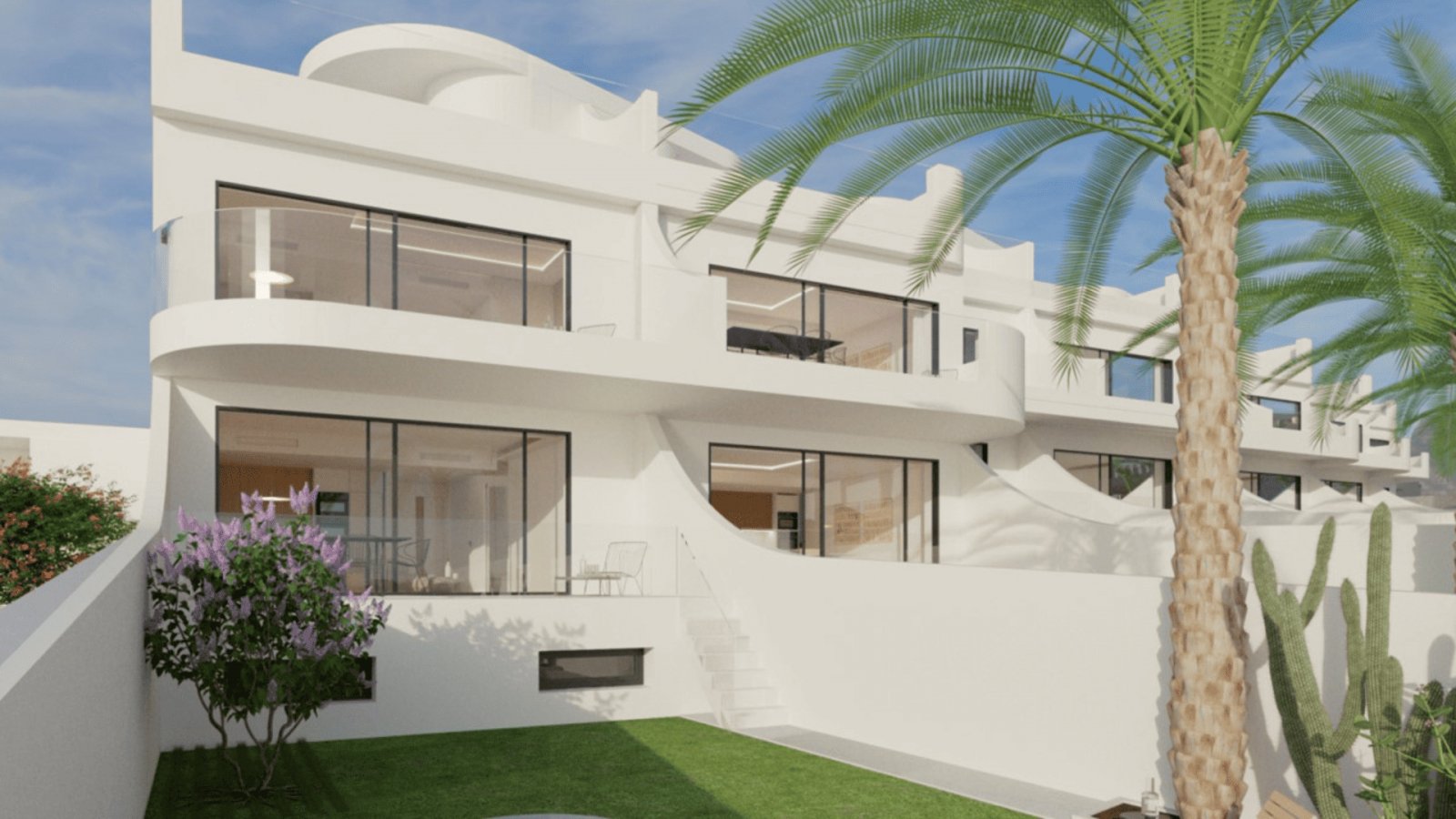 In der charmanten Stadt Torrevieja gelegen, bietet diese exklusive Sammlung von 20 Bungalows ein einzigartiges Wohnerlebnis mit Meerblick. Das Angebo