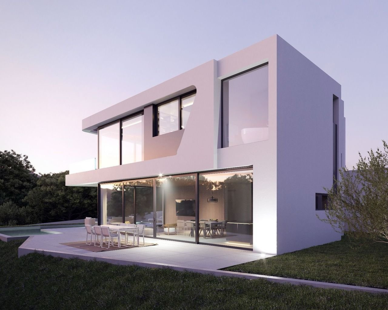 In der exklusiven Gegend von Altea gelegen, bietet diese Villa eine privilegierte Umgebung mit Meerblick. Die Immobilie befindet sich nur 5 km vom Me