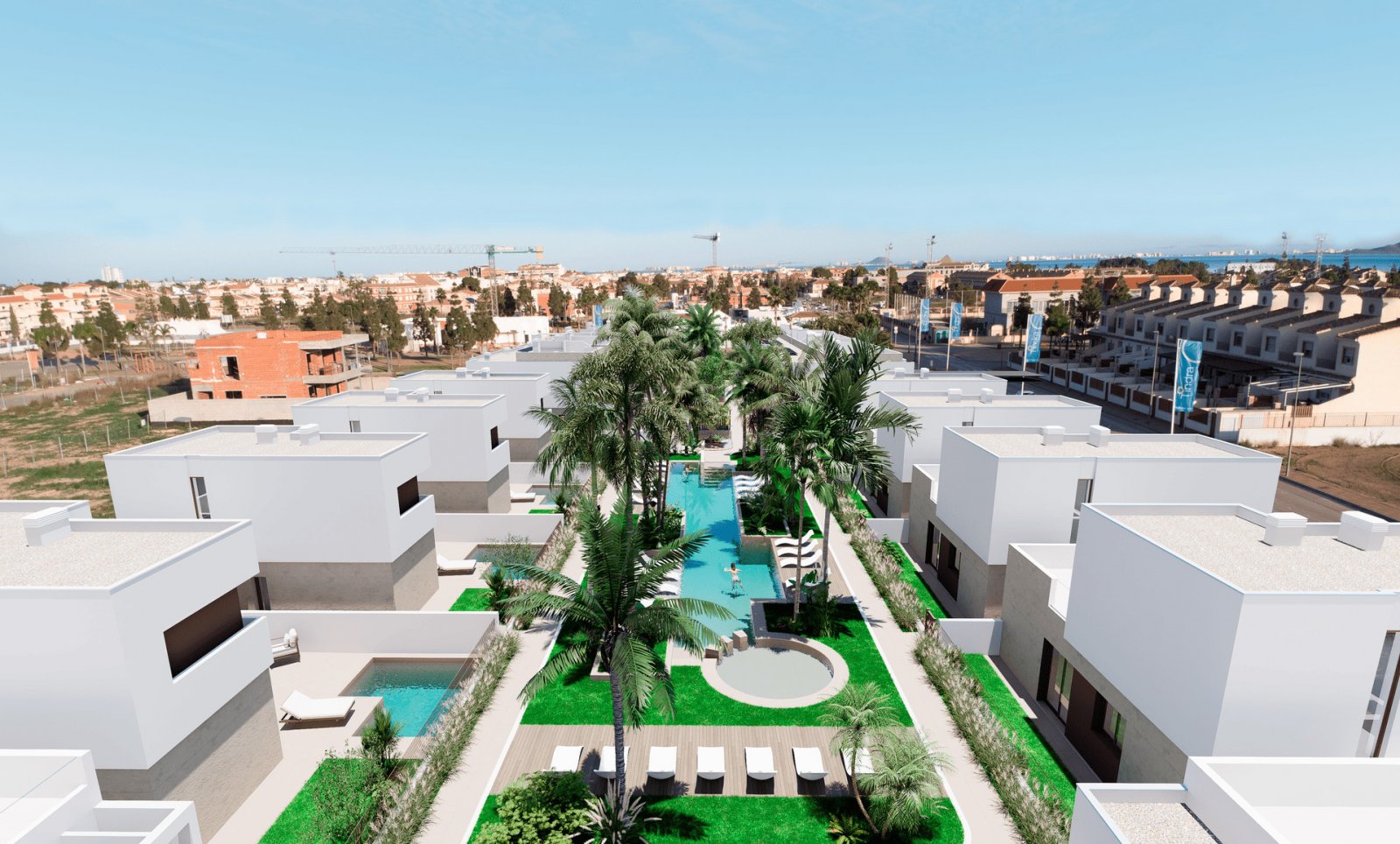 Im charmanten Ort Los Alcázares gelegen, bietet dieses Wohnresort eine Auswahl von 16 Immobilien, die darauf ausgelegt sind, die Bedürfnisse derjenig
