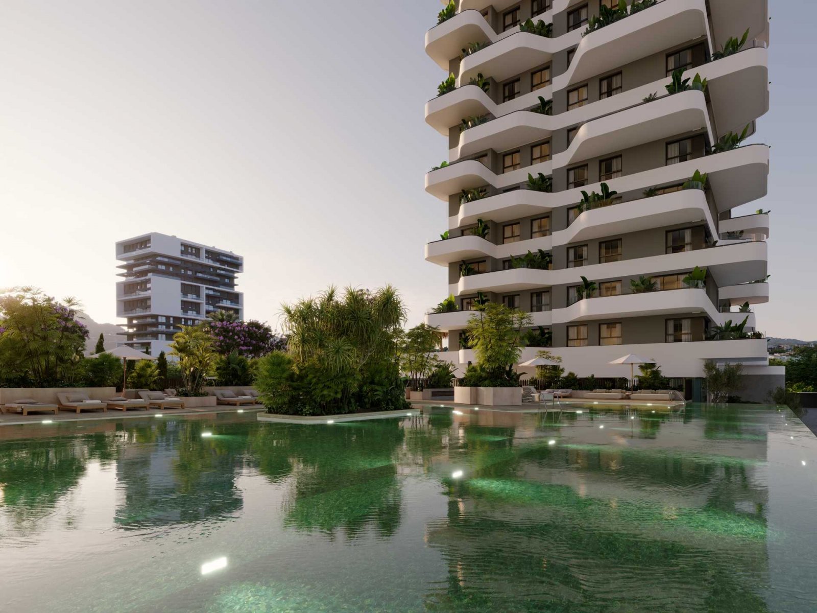 In der wunderschönen Stadt Calpe gelegen, bietet diese exklusive Wohnanlage eine Auswahl von 31 hochwertigen Wohnungen, darunter Apartments und Penth