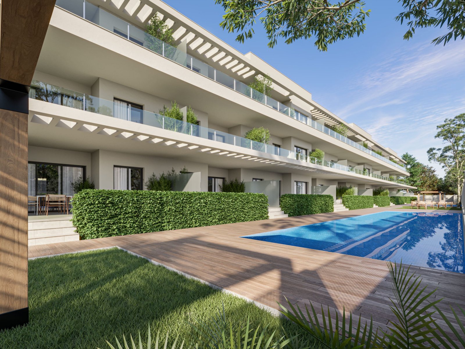 In der charmanten Stadt Los Alcázares gelegen, bietet dieses exklusive Wohnresort eine Auswahl von 34 Wohnungen, darunter Apartments, Erdgeschosse un