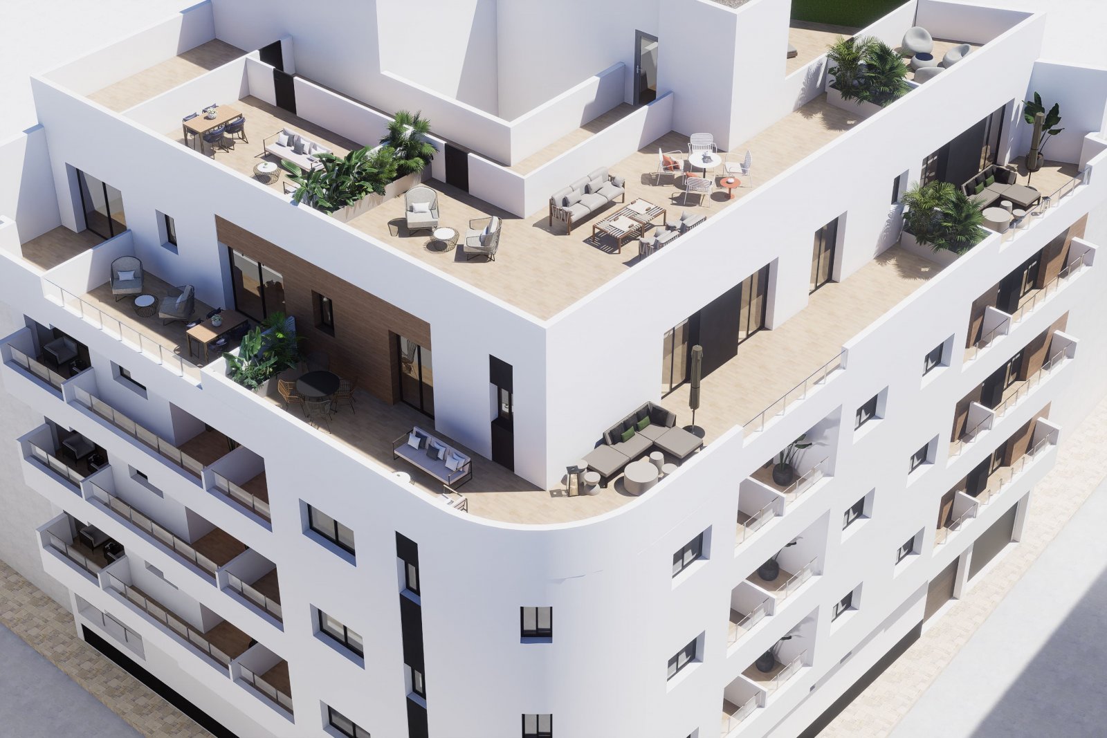 In der charmanten Stadt Torrevieja gelegen, bietet diese Wohnanlage eine Auswahl von 21 Wohnungen, darunter Apartments, Erdgeschosse und Penthäuser.