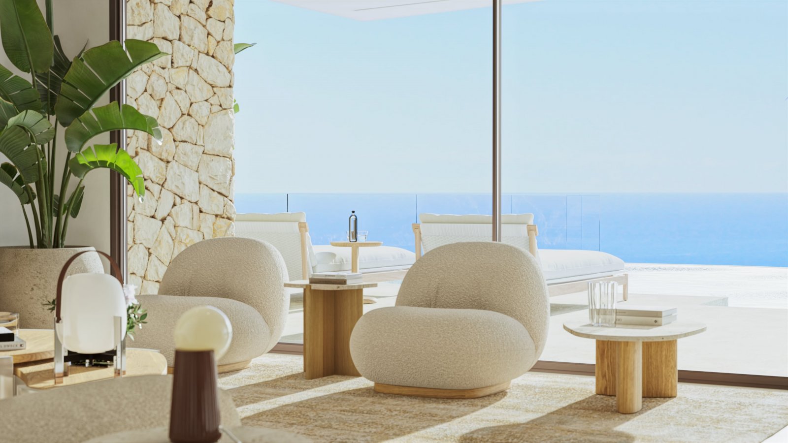 In der exklusiven Gegend von Cumbre del Sol gelegen, bietet diese Villa eine privilegierte Umgebung mit Meerblick. Sie wurde für diejenigen entworfen